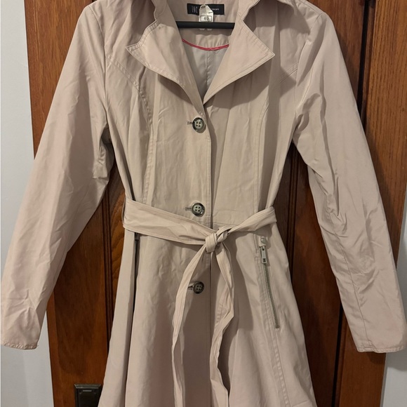 INC International Concepts Jackets & Blazers - INC International Concepts Light Tan Trench Coat